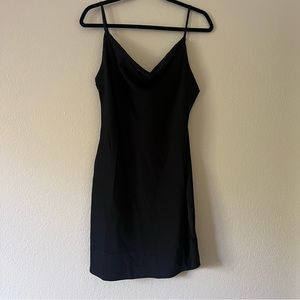 Urban outfitters satin cowl neck mini dress